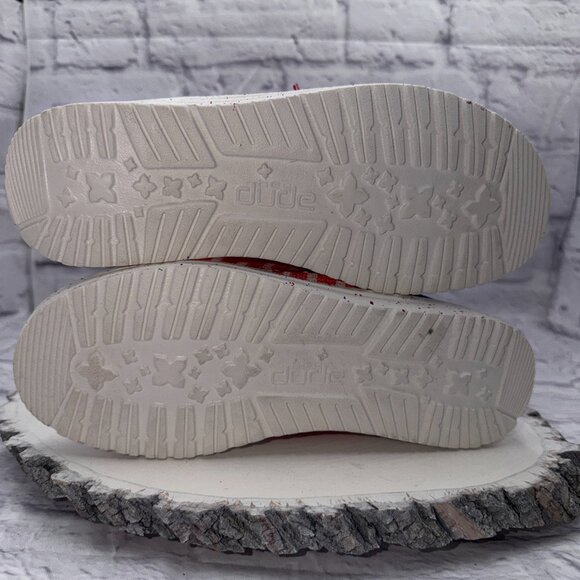 Hey Dude Wendy Patriotic Americana Slip On Shoes Women's Size 5 USA Flag NEW - Picture 13 of 13